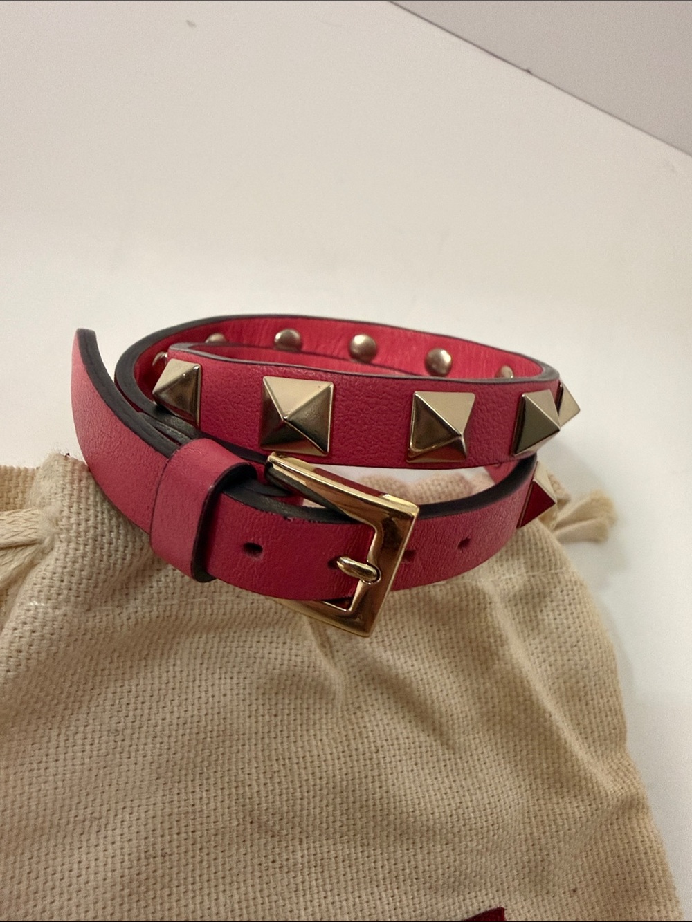 Valentino Garavani Rockstud Double Wrap Bracelet - Picture 6 of 9
